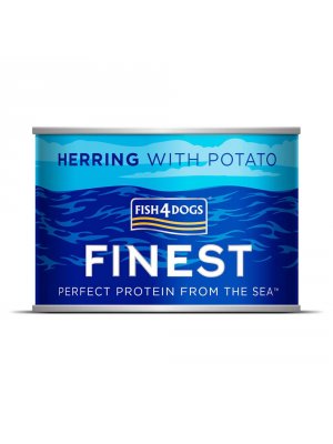 Fish4Dogs Herring Wet Complete Food - Karma ze śledzia i ziemniaków 185 g