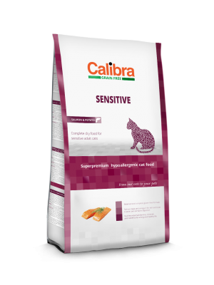 Calibra Cat Sensitive Salmon & Potato 7 Kg