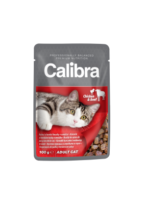 Calibra Cat Adult Chicken & Beef 100 g