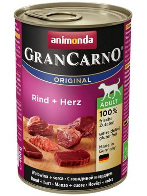 Animonda GranCarno Adult Serca i Wołowina 400 g