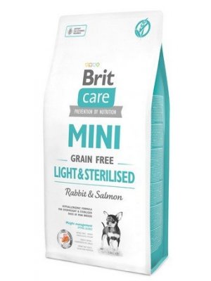 Brit Care Mini Grain-Free Light&Sterilised 2 kg