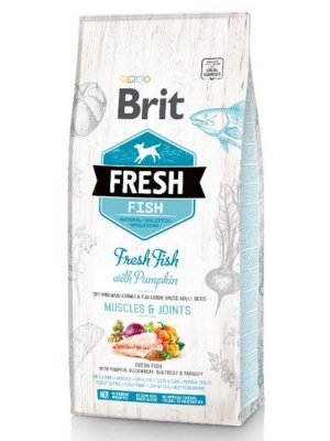 Brit Fresh Ryba z Dynią dla psów dużych ras 12kg