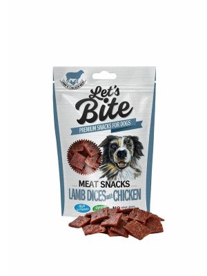 Brit Let’s Bite Meat Snacks Lamb Dices with Chicken 80g