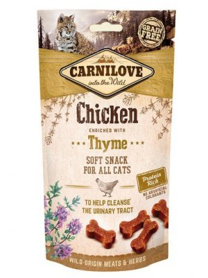 Carnilove Cat Snack Fresh Soft Chicken and Thyme 50g