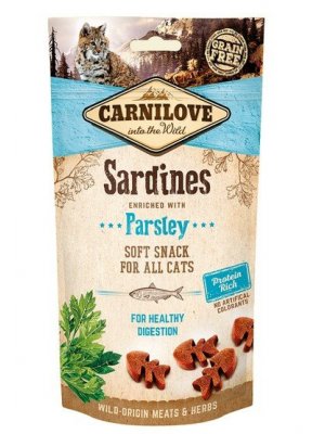 Carnilove Cat Snack Fresh Soft Sardine and Parsley 50g