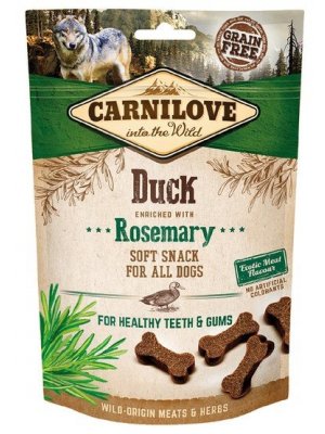 Carnilove Dog Snack Fresh Soft Duck and Rosemary 200g