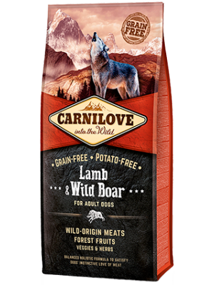 Carnilove Lamb & Wild For Adult 12kg