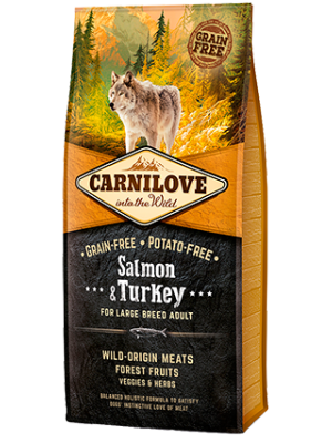 Carnilove Salmon & Turkey For Large Breed Adult 12kg