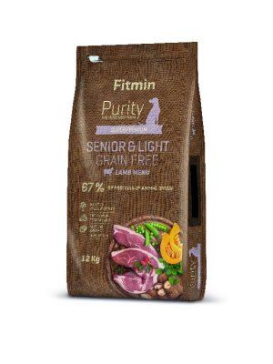 Fitmin Purity Dog Grain Free Senior&Light Lamb 2 kg
