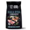 John Dog Karma Sucha Premium Biała Ryba z Łososiem i Warzywami dla Psów Średnich i Dużych 3kg