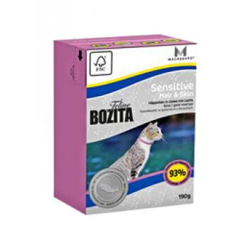 Bozita Feline Hair&Skin Sensetive 190g