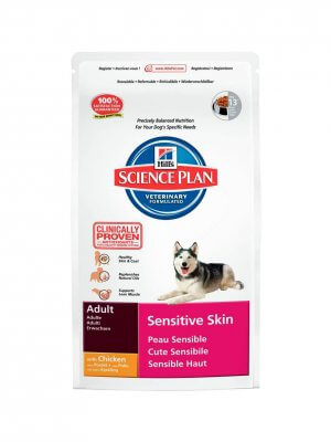 Hill's Science Plan Adult Sensitive Skin Kurczak 3kg 