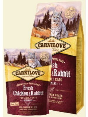 Carnilove Cat Fresh Chicken&Rabbit For Adult Cats 2kg