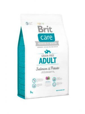 Brit Care Adult - bez zbóż - Łosoś i Ziemniaki 3 kg