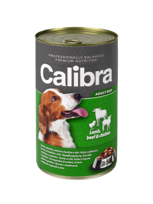 Calibra Dog Adult Lamb, Beef & Chicken 1240 g