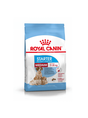 ROYAL CANIN Medium Starter Mother&Babydog 12kg karma sucha dla dla suk w ciąży, w okresie laktacji i szczeniąt od 4 do 8 tygodnia życia, ras średnich