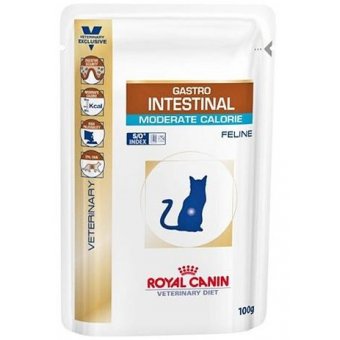 ROYAL CANIN CAT GASTRO INTESTINAL MODERATE CALORIE SASZETKA 100 g