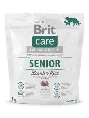 Brit Care Senior Jagnięcina z Ryżem 1 kg